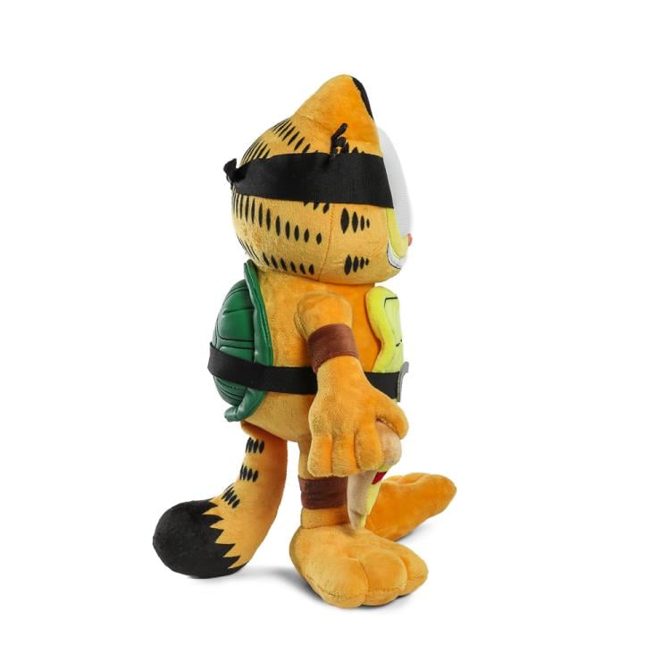 Garfield x Teenage Mutant Ninja Turtles Garfello 13" Plush Gallery Image 4