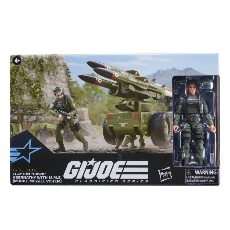 G.I. Joe Classified Series #182 Clayton "Hawk" Abernathy with M.M.S. (Mobile Missile System) Action Figure Set Gallery Image 14