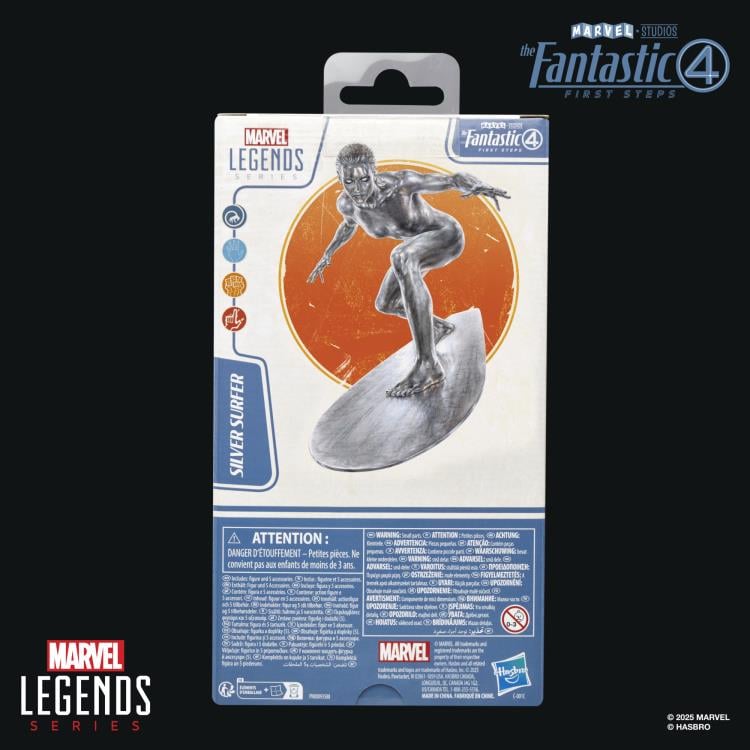 The Fantastic Four: First Steps Marvel Legends The Silver Surfer Action Figure Gallery Image 13