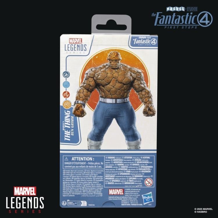 The Fantastic Four: First Steps Marvel Legends The Thing Action Figure Gallery Image 13