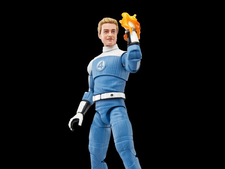 The Fantastic Four: First Steps Marvel Legends Johnny Storm Action Figure Gallery Image 1