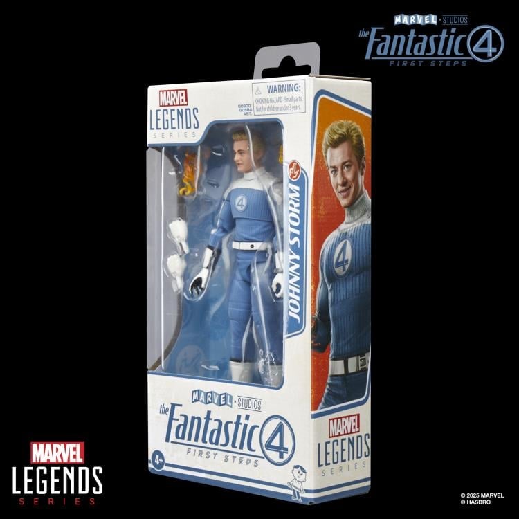 The Fantastic Four: First Steps Marvel Legends Johnny Storm Action Figure Gallery Image 11