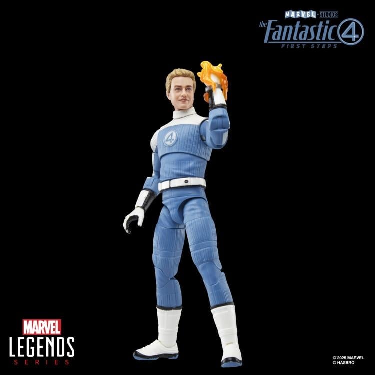 The Fantastic Four: First Steps Marvel Legends Johnny Storm Action Figure Gallery Image 3