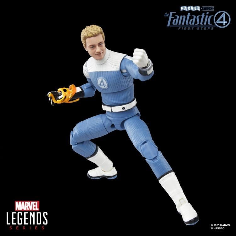 The Fantastic Four: First Steps Marvel Legends Johnny Storm Action Figure Gallery Image 6