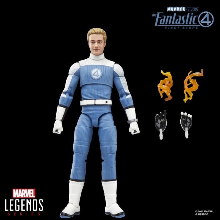 The Fantastic Four: First Steps Marvel Legends Johnny Storm Action Figure Gallery Image 9