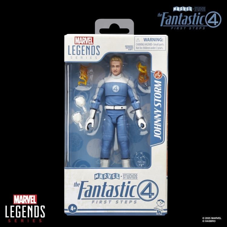 The Fantastic Four: First Steps Marvel Legends Johnny Storm Action Figure Gallery Image 10
