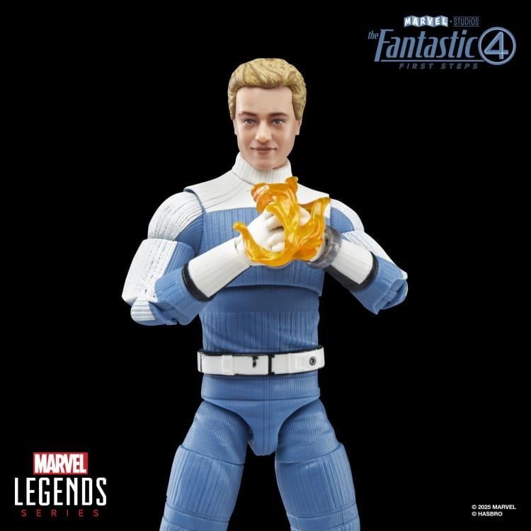 The Fantastic Four: First Steps Marvel Legends Johnny Storm Action Figure Gallery Image 8