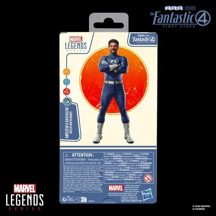 The Fantastic Four: First Steps Marvel Legends Mister Fantastic Action Figure Gallery Image 12