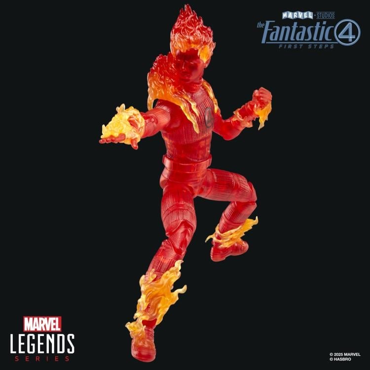 The Fantastic Four: First Steps Marvel Legends Human Torch Action Figure Gallery Image 6
