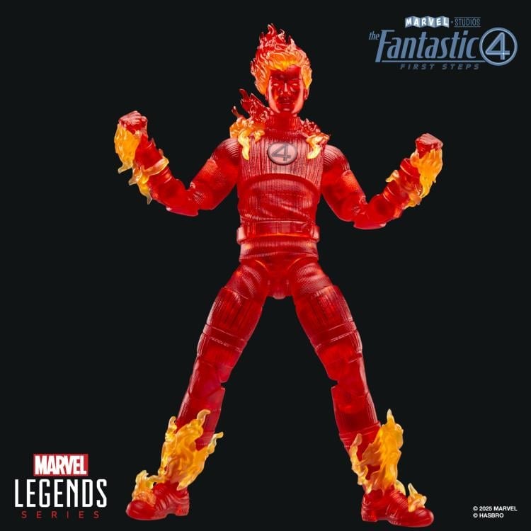 The Fantastic Four: First Steps Marvel Legends Human Torch Action Figure Gallery Image 7