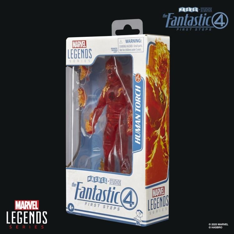 The Fantastic Four: First Steps Marvel Legends Human Torch Action Figure Gallery Image 11