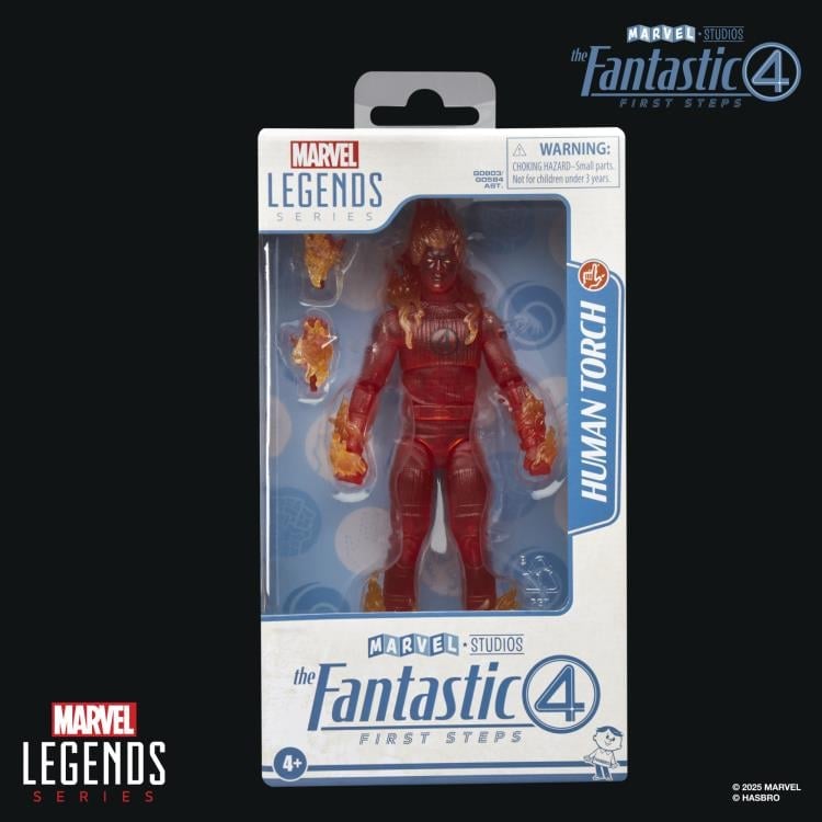The Fantastic Four: First Steps Marvel Legends Human Torch Action Figure Gallery Image 10