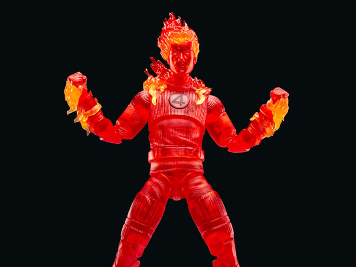 The Fantastic Four: First Steps Marvel Legends Human Torch Action