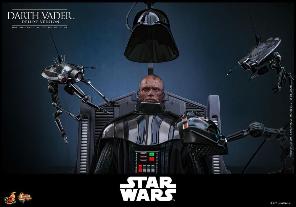 Star Wars: Revenge of the Sith MMS810 Darth Vader (Deluxe Ver.) 1/6th Scale Collectible Figure Gallery Image 11