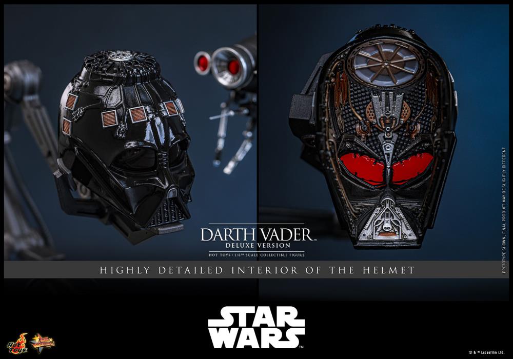 Star Wars: Revenge of the Sith MMS810 Darth Vader (Deluxe Ver.) 1/6th Scale Collectible Figure Gallery Image 13