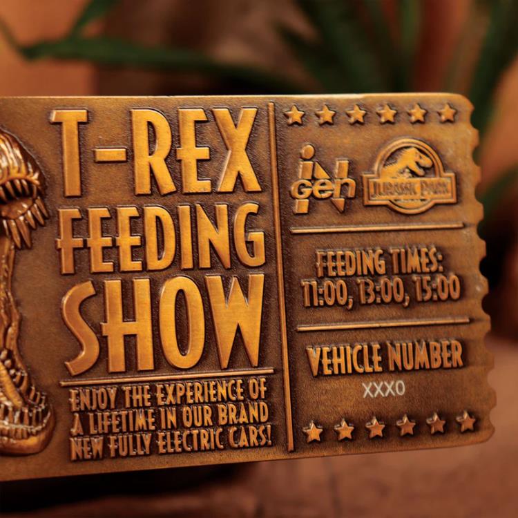 Jurassic Park Feeding Show Ticket Limited Edition Collectible Gallery Image 10