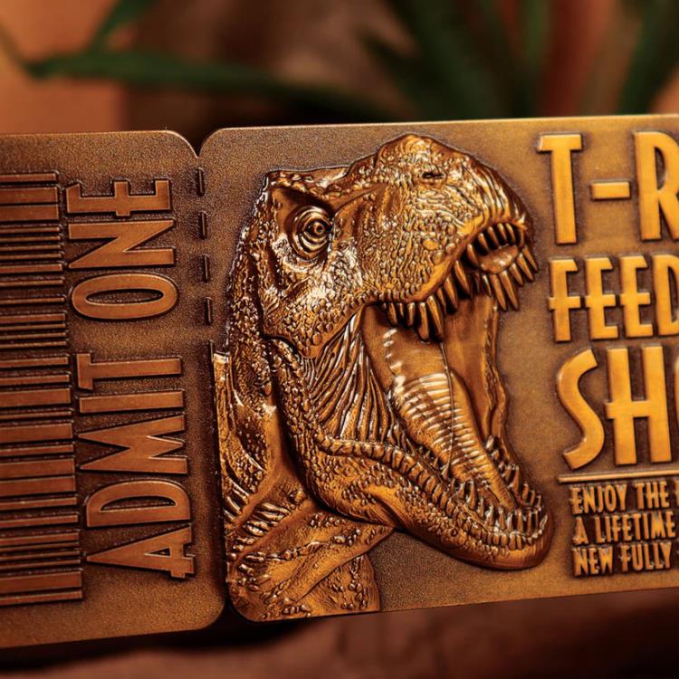 Jurassic Park Feeding Show Ticket Limited Edition Collectible Gallery Image 9