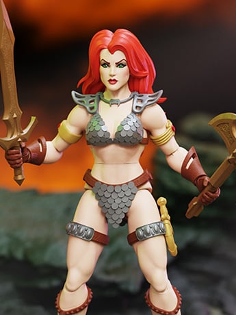 Red Sonja Immortal Champions Red Sonja Action Figure Gallery Image 2