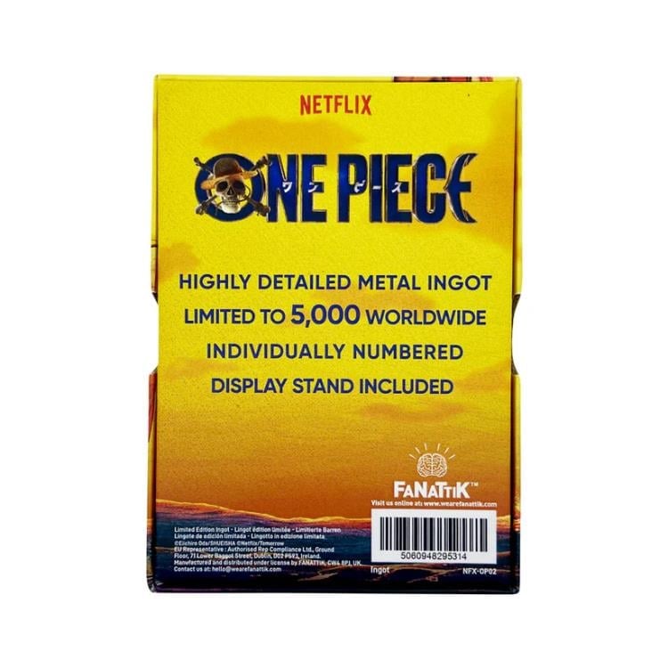 One Piece Wanted Poster Limited Edition Ingot