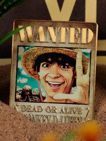 One Piece Wanted Poster Limited Edition Ingot