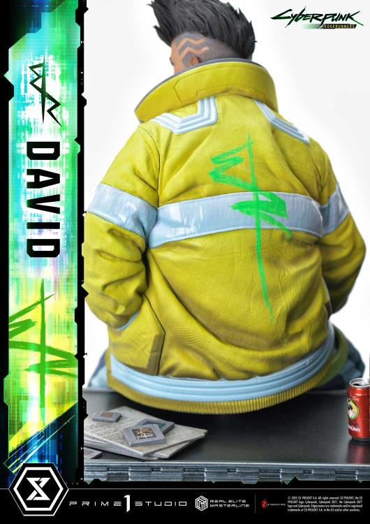 Cyberpunk: Edgerunners Real Elite Masterline David (Deluxe Ver.) 1/4 Scale Statue Gallery Image 24