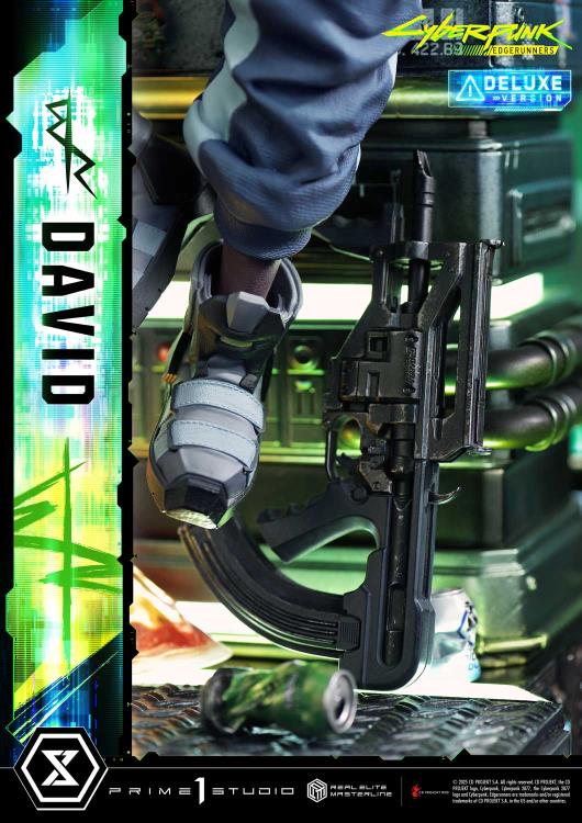 Cyberpunk: Edgerunners Real Elite Masterline David (Deluxe Ver.) 1/4 Scale Statue Gallery Image 53
