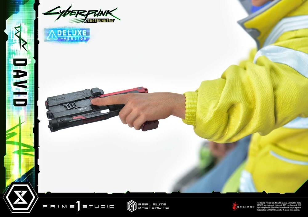 Cyberpunk: Edgerunners Real Elite Masterline David (Deluxe Ver.) 1/4 Scale Statue Gallery Image 35