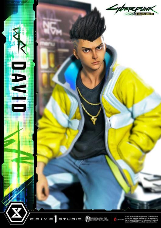 Cyberpunk: Edgerunners Real Elite Masterline David (Deluxe Ver.) 1/4 Scale Statue Gallery Image 22