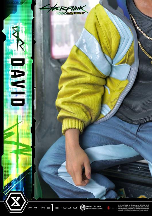 Cyberpunk: Edgerunners Real Elite Masterline David (Deluxe Ver.) 1/4 Scale Statue Gallery Image 36