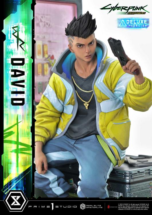 Cyberpunk: Edgerunners Real Elite Masterline David (Deluxe Ver.) 1/4 Scale Statue Gallery Image 20