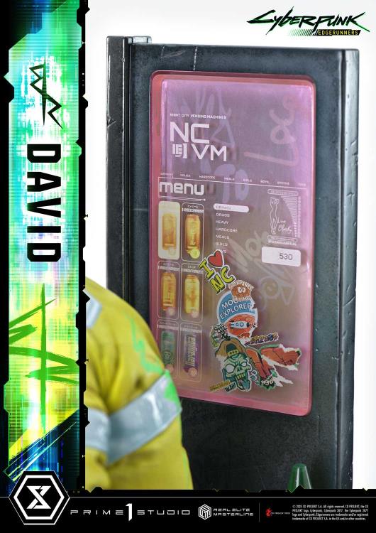 Cyberpunk: Edgerunners Real Elite Masterline David (Deluxe Ver.) 1/4 Scale Statue Gallery Image 40