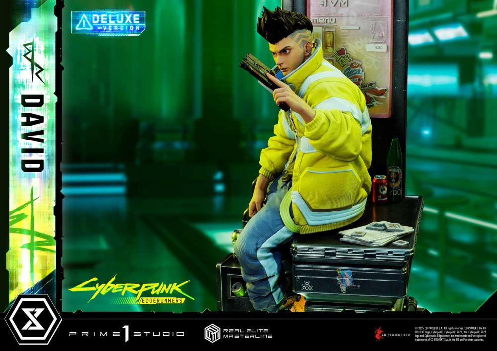 Cyberpunk: Edgerunners Real Elite Masterline David (Deluxe Ver.) 1/4 Scale Statue Gallery Image 54