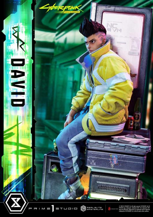 Cyberpunk: Edgerunners Real Elite Masterline David (Deluxe Ver.) 1/4 Scale Statue Gallery Image 61
