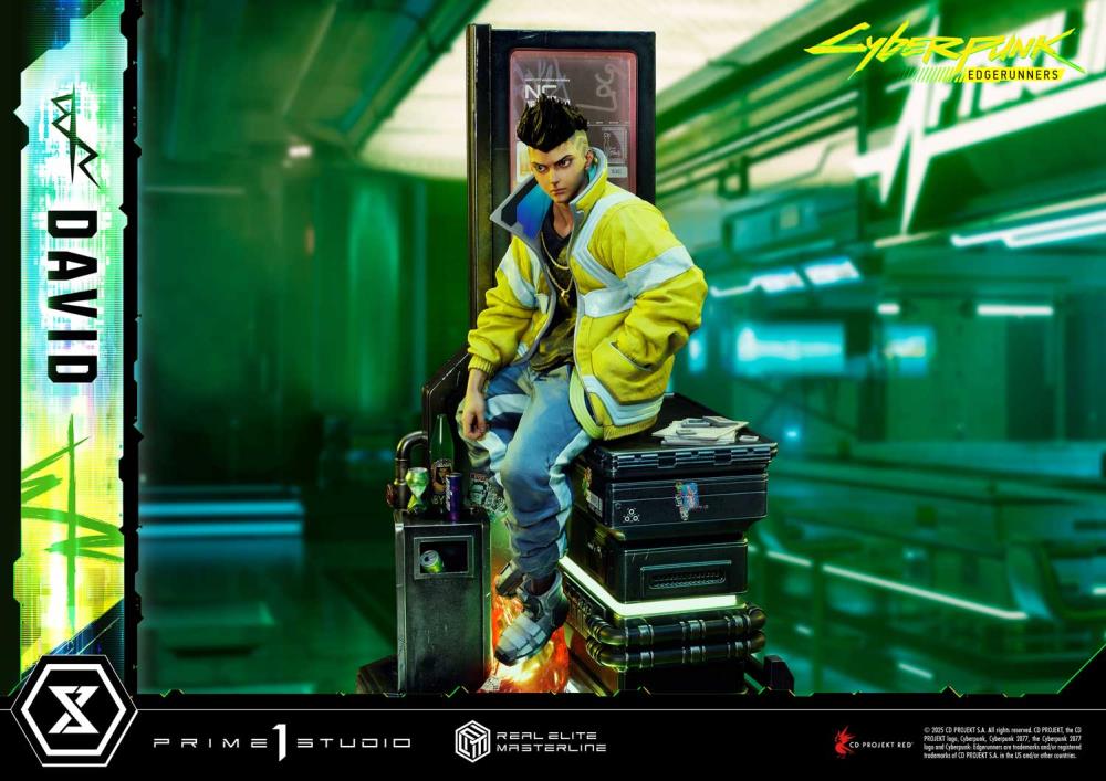 Cyberpunk: Edgerunners Real Elite Masterline David (Deluxe Ver.) 1/4 Scale Statue Gallery Image 62