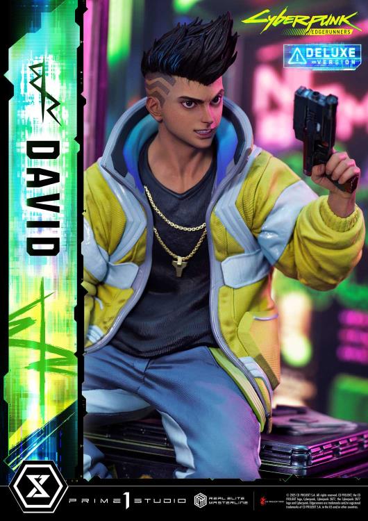 Cyberpunk: Edgerunners Real Elite Masterline David (Deluxe Ver.) 1/4 Scale Statue Gallery Image 70