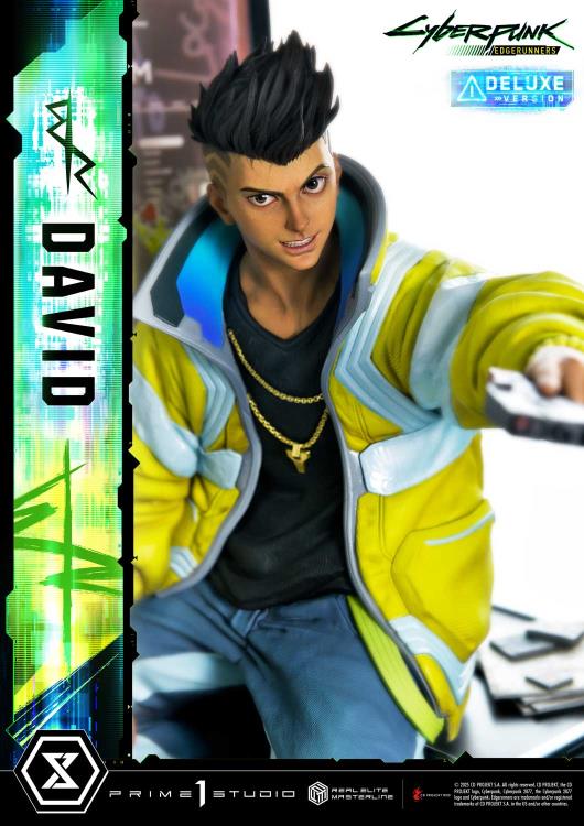 Cyberpunk: Edgerunners Real Elite Masterline David (Deluxe Ver.) 1/4 Scale Statue Gallery Image 17