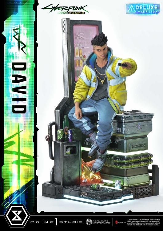 Cyberpunk: Edgerunners Real Elite Masterline David (Deluxe Ver.) 1/4 Scale Statue Gallery Image 3