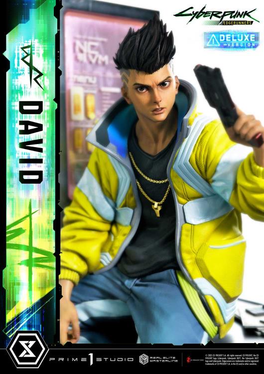 Cyberpunk: Edgerunners Real Elite Masterline David (Deluxe Ver.) 1/4 Scale Statue Gallery Image 18