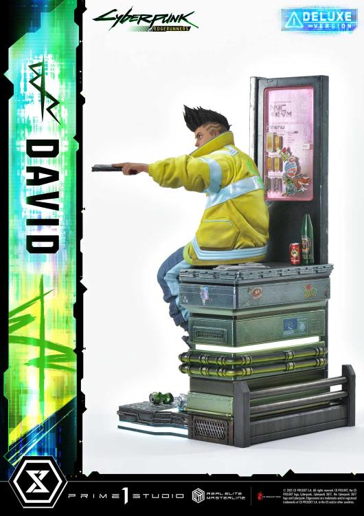 Cyberpunk: Edgerunners Real Elite Masterline David (Deluxe Ver.) 1/4 Scale Statue Gallery Image 15