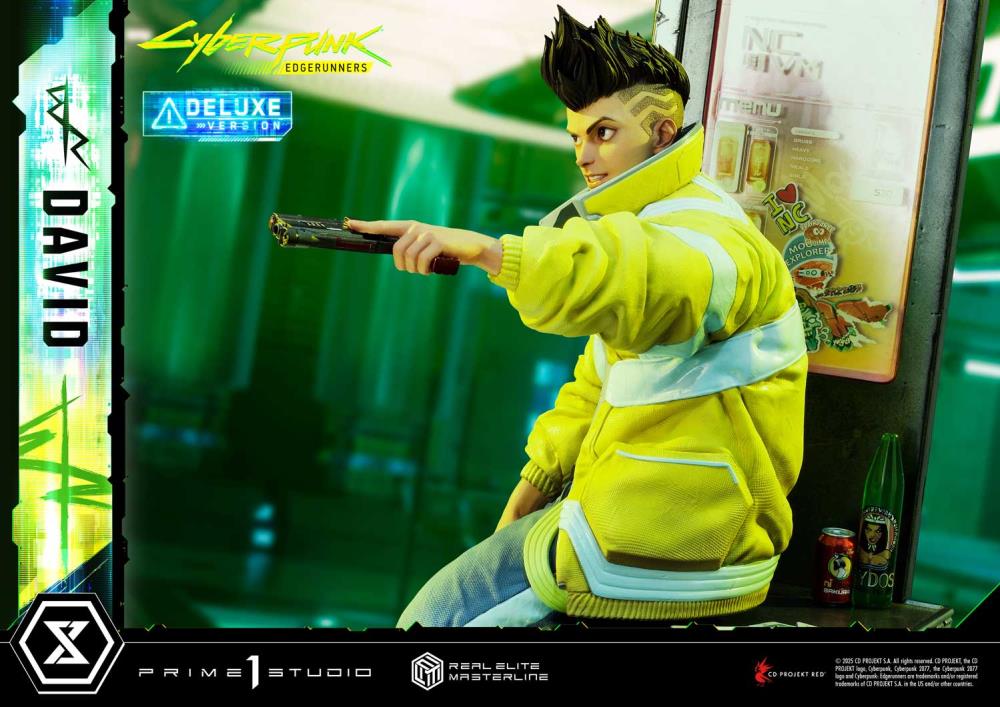 Cyberpunk: Edgerunners Real Elite Masterline David (Deluxe Ver.) 1/4 Scale Statue Gallery Image 57