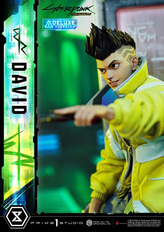 Cyberpunk: Edgerunners Real Elite Masterline David (Deluxe Ver.) 1/4 Scale Statue Gallery Image 51