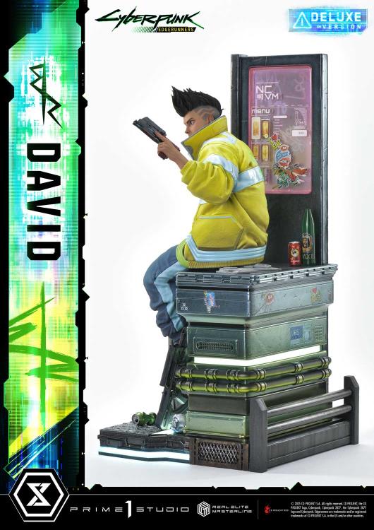 Cyberpunk: Edgerunners Real Elite Masterline David (Deluxe Ver.) 1/4 Scale Statue Gallery Image 12