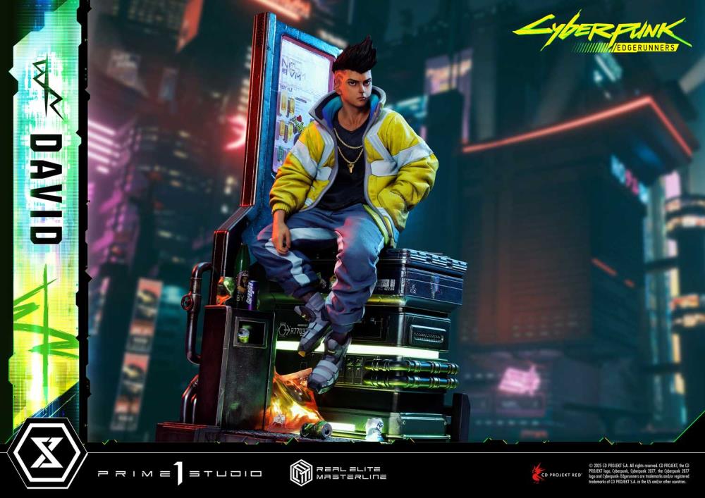 Cyberpunk: Edgerunners Real Elite Masterline David (Deluxe Ver.) 1/4 Scale Statue Gallery Image 79