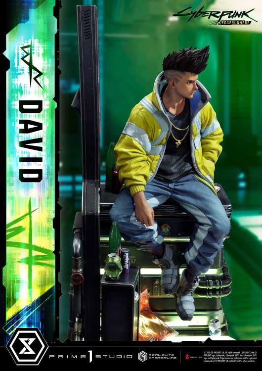 Cyberpunk: Edgerunners Real Elite Masterline David (Deluxe Ver.) 1/4 Scale Statue Gallery Image 49