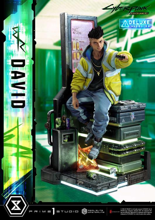 Cyberpunk: Edgerunners Real Elite Masterline David (Deluxe Ver.) 1/4 Scale Statue Gallery Image 47