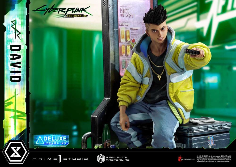 Cyberpunk: Edgerunners Real Elite Masterline David (Deluxe Ver.) 1/4 Scale Statue Gallery Image 58