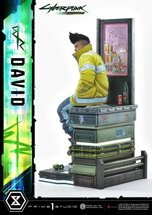 Cyberpunk: Edgerunners Real Elite Masterline David (Deluxe Ver.) 1/4 Scale Statue Gallery Image 11