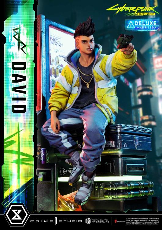 Cyberpunk: Edgerunners Real Elite Masterline David (Deluxe Ver.) 1/4 Scale Statue Gallery Image 76