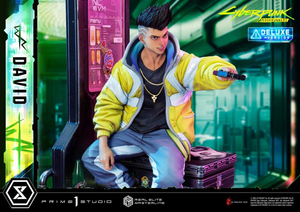 Cyberpunk: Edgerunners Real Elite Masterline David (Deluxe Ver.) 1/4 Scale Statue Gallery Image 71