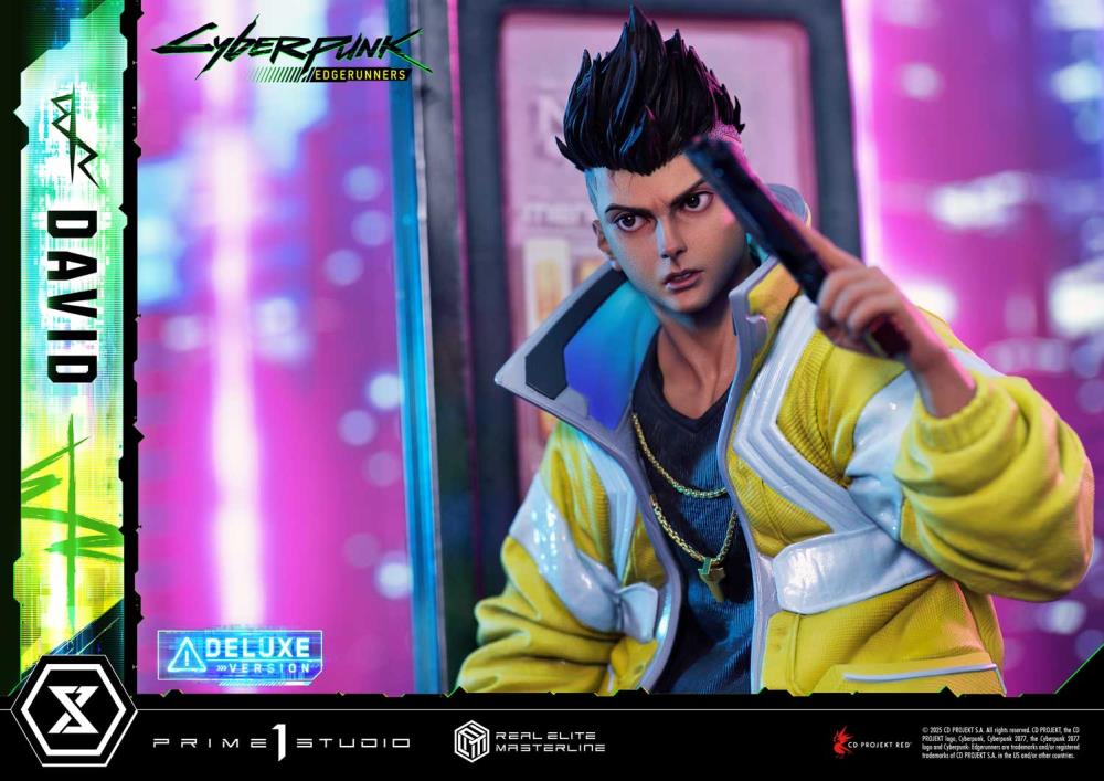 Cyberpunk: Edgerunners Real Elite Masterline David (Deluxe Ver.) 1/4 Scale Statue Gallery Image 64